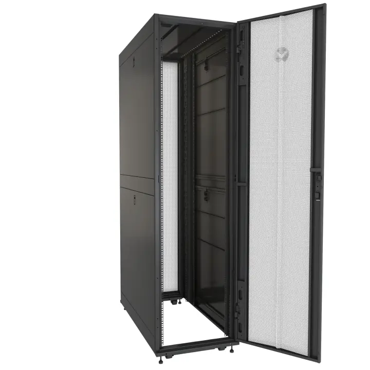 VR3307 armario rack 48U Rack o bastidor independiente Negro, Tran..