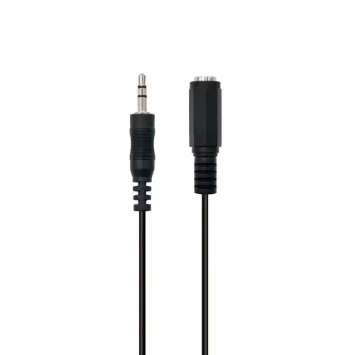 EC1653 cable de audio 10 m 3,5mm Negro - Imagen 1