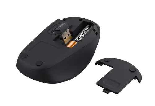 TM-201 ratón Oficina mano derecha RF inalámbrico Óptico 1600 DPI - Imagen 4