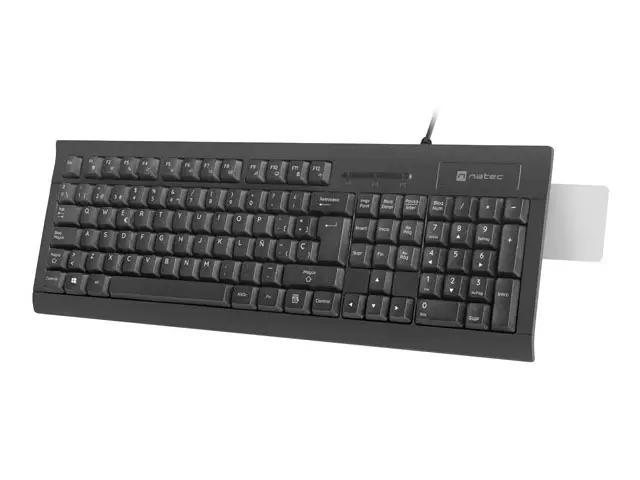 NKL-2052 teclado Oficina USB QWERTY Español Negro