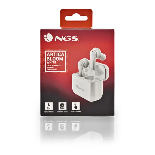 ARTICA BLOOM Auriculares Inalámbrico Dentro de oído Llamadas/Música USB Tipo C Bluetooth Blanco - Imagen 8