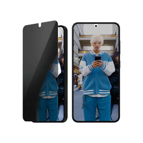® Privacy Screen Protector Samsung Galaxy S25 | S24 | Ultra-Wide Fit Protector de pantalla 1 pieza(s) - Imagen 1
