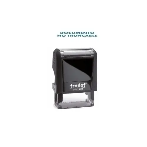 SELLO e.A. TRODAT 4911 F NO TRUNCABLE