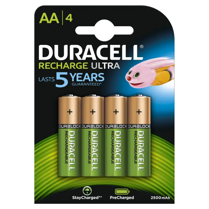 4xAA Batería recargable AA