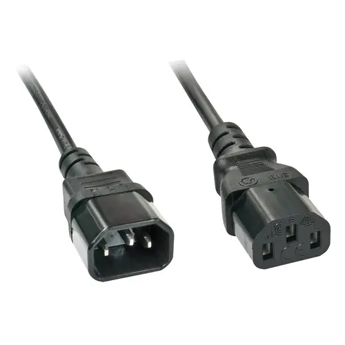 30333 cable de transmisión Negro 5 m C13 acoplador C14 acoplador - Imagen 1
