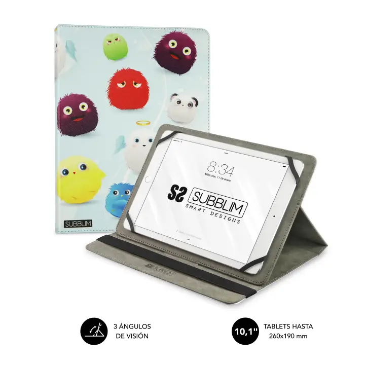 Funda Tablet Universal TRENDY CASE FURRY 10.1"