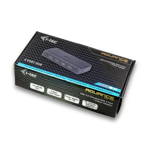 USB 3.0 Charging HUB 4 Port + Power Adapter - Imagen 6