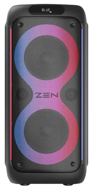 Rings Altavoz para fiestas Negro 95 W