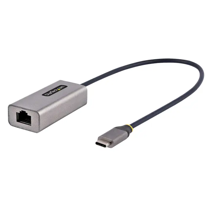 Adaptador USB-C a Ethernet - Adaptador USB 3.0 de Red Ethernet Gigabit 10/100/1000 Mbps - Adaptador USB Tipo C a RJ45 Ethernet - Cable de 30cm Incorporado - sin Controladores