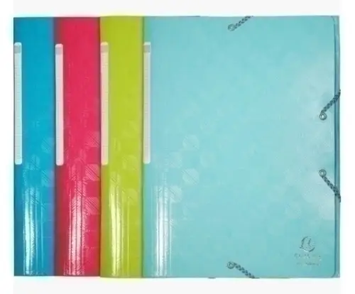 CARPETA SOLAP.EXACOMPTA 1928 12x16 SURT. - Pack de 20 unidades