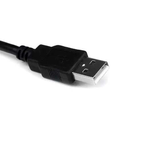 Cable Profesional de 0,3m USB a Puerto Serie Serial RS232 DB9 con Retención del Puerto COM - Imagen 3