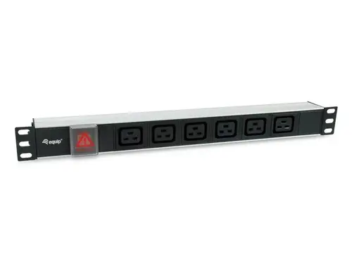 333319 unidad de distribución de energía (PDU) 6 salidas AC 1U Negro - Imagen 1