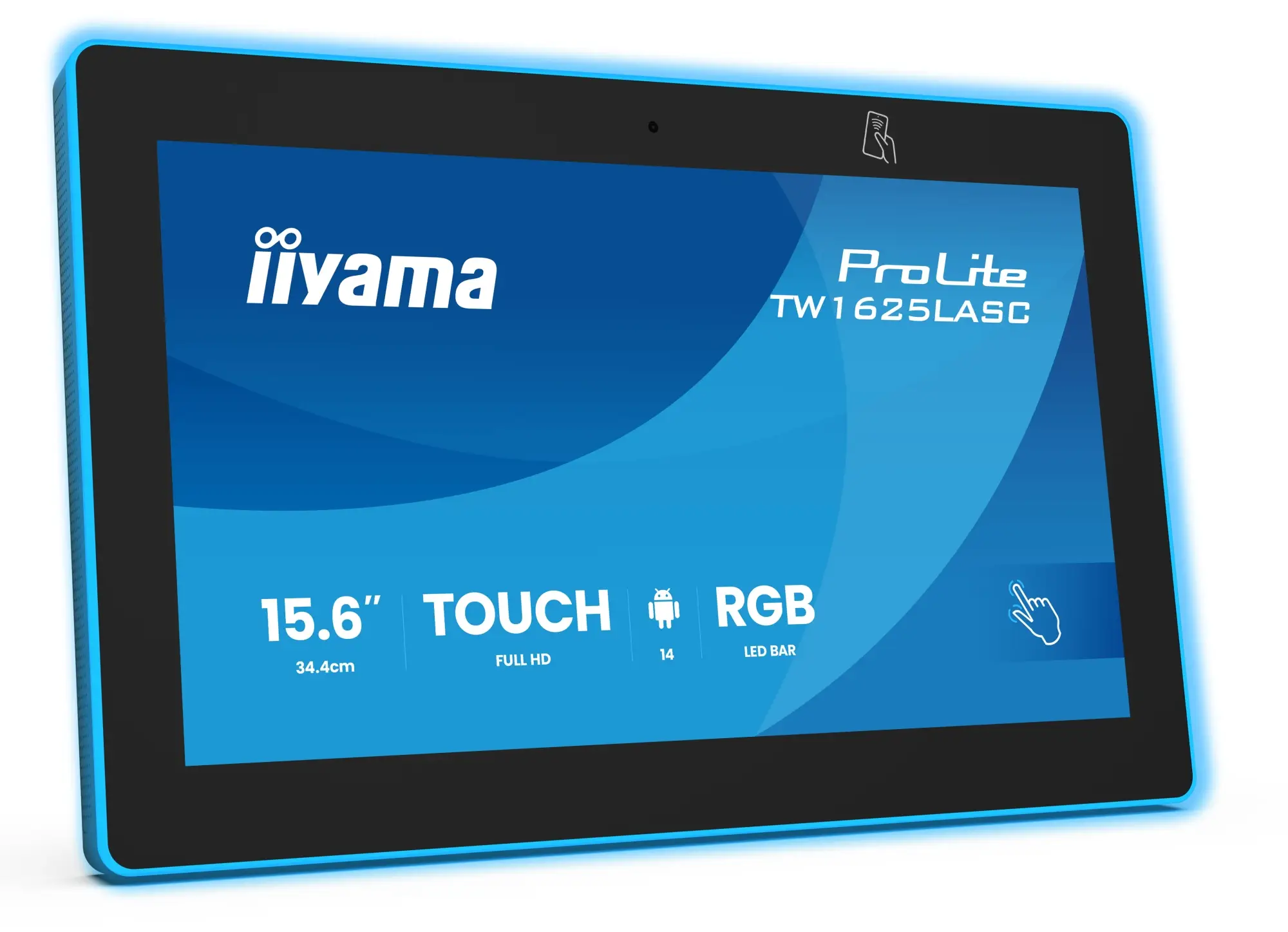 TW1625LASC-B3PNR pantalla para sala de reuniones 39,6 cm (15.6") ..