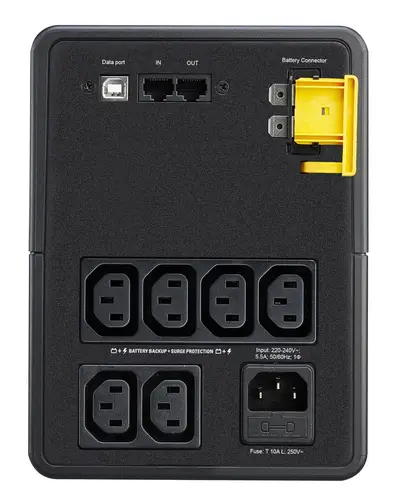 BX1200MI sistema de alimentación ininterrumpida (UPS) Línea interactiva 1,2 kVA 650 W 6 salidas AC - Imagen 2