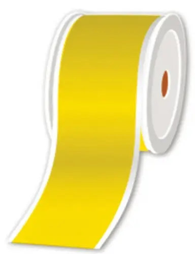 LVP1V000100118FY cinta para impresora de etiquetas Amarillo - Imagen 1