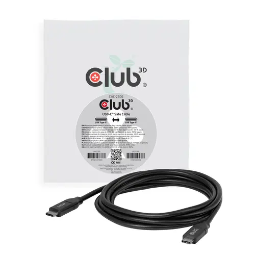 Cable USB-C® seguro de 240 W sin datos, 2 m/6,56 pies - Imagen 1