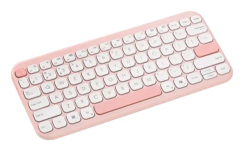 Marshmallow Keyboard KW100 teclado Hogar Bluetooth QWERTY Rosa - Imagen 2