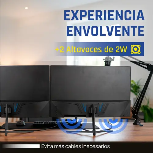 Monitor 24" 1ms FHD 120Hz VGA HDMI DP MM - Imagen 4