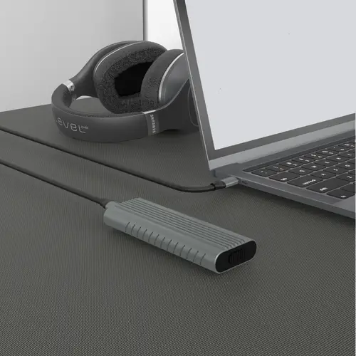 EW7025 caja para disco duro externo Caja externa para unidad de estado sólido (SSD) Gris M.2 - Imagen 6