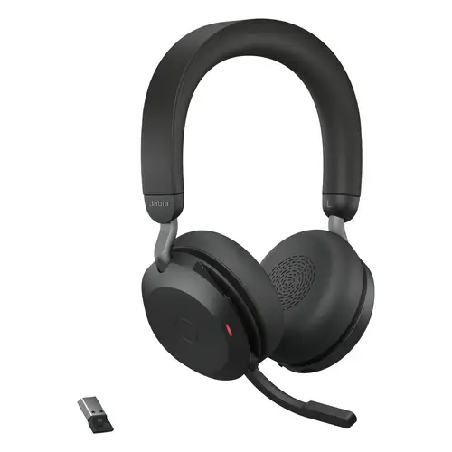 Evolve2 75 Auriculares Inalámbrico y alámbrico Diadema Oficina/Centro de llamadas Bluetooth Base de carga Negro - Imagen 3