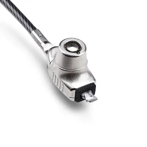 Cable de Seguridad Delgado para Portátil Compatible con Noble Wedge® de 1,5m - Cable Antirrobo para Portátil con Candado de de Llave - Cable Resistente a los Cortes - Imagen 2