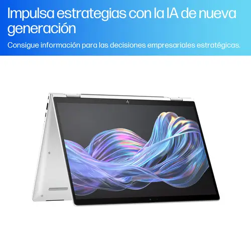 EliteBook X Flip G1i Next Gen AI PC Wolf Pro Security Edition Copilot+ PC Intel Core Ultra 5 226V Híbrido (2-en-1) 35,6 cm (14") Pantalla táctil WUXGA 16 GB LPDDR5x-SDRAM 512 GB SSD Wi-Fi 7 (802.11be) Windows 11 Pro Plata - Imagen 6