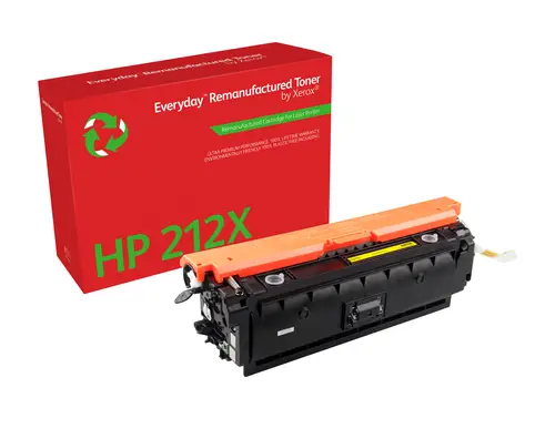 Everyday El tóner Everyday Amarillo de Xerox es compatible con HP 212X (W2122X), Capacidad alta - Imagen 1