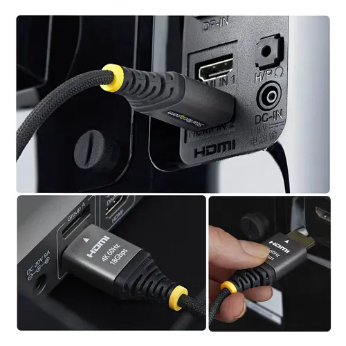 CABLE HDMI CERTIFICADO DE ALTA CABL VELOCIDAD DE 2M - 4K 60HZ - Imagen 2
