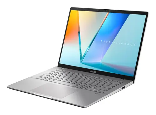 Vivobook S14 OLED M3407GA-SF010 Copilot+ PC - Ordenador Portátil 14" WUXGA (AMD Ryzen AI 7 445, 16GB RAM, 512GB SSD, Radeon 840M, Sin Sistema Operativo) Plata Fría - Teclado QWERTY español - Imagen 3