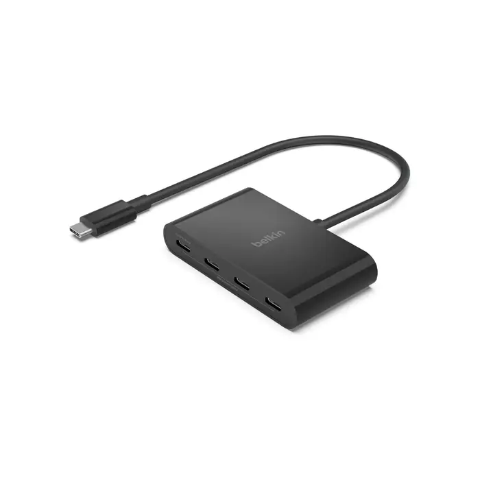 AVC018BTBK hub de interfaz USB Tipo C 10000 Mbit/s Negro