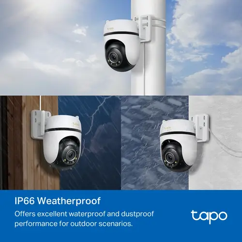 TAPO C530WS cámara de vigilancia Torreta Cámara de seguridad IP Exterior 2880 x 1620 Pixeles Pared - Imagen 13