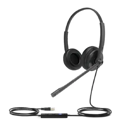 UH34 Lite Auriculares Alámbrico Diadema Oficina/Centro de llamadas Negro