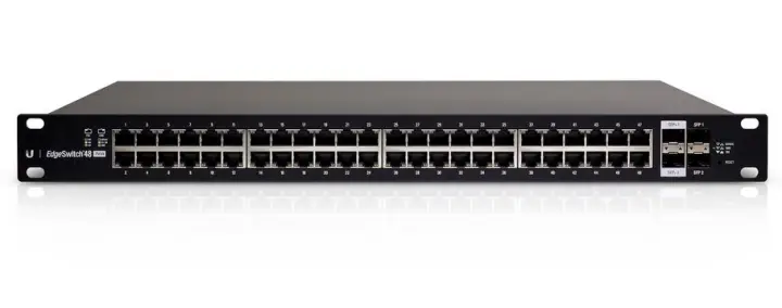 ES-48-500W switch Gestionado L2/L3 Gigabit Ethernet (10/100/1000) Energía sobre Ethernet (PoE) 1U Negro