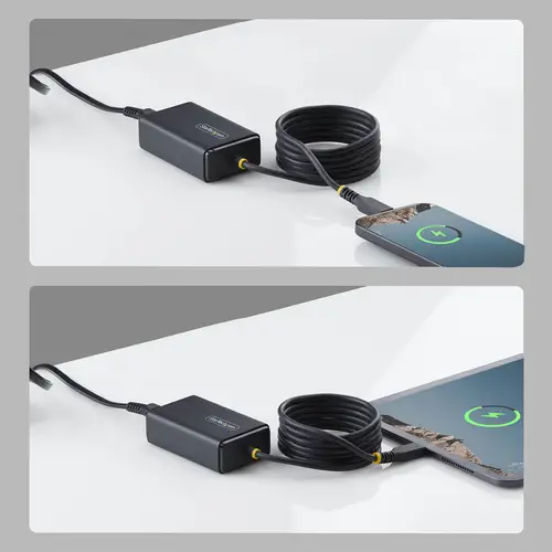 165LE-USB-C-CHARGER adaptador e inversor de corriente Interior 65 W Negro - Imagen 4