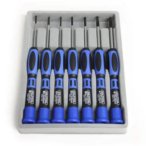Juego Kit Set de Destornilladores de Precisión de 7 piezas- Torx Phillips Plano - Imagen 1