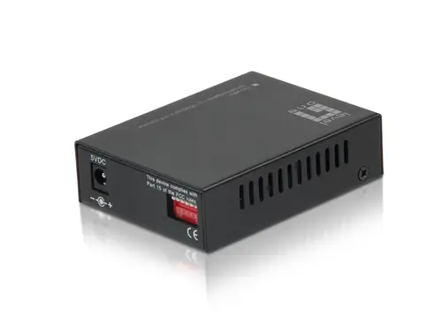 GVT-2000 convertidor de medio 1000 Mbit/s Multimodo Negro - Imagen 2