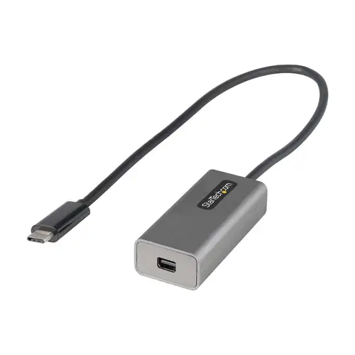 Adaptador USB C a Mini DisplayPort - Convertidor de Vídeo USB Tipo C a mDP/Mini DP a 4K 60Hz - Compatible con Thunderbolt 3 - Cable de 30cm - Versión Mejorada de CDP2MDP - Imagen 1