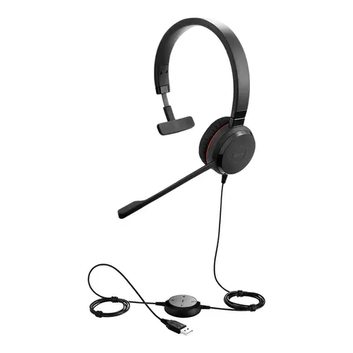 Evolve 30 II Auriculares Alámbrico Diadema Oficina/Centro de llamadas USB Type-C / USB Type-A Negro - Imagen 4