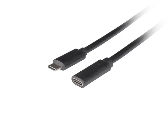 CA-USBE-20CC-0015-BK cable USB USB 3.2 Gen 1 (3.1 Gen 1) 1,5 m USB C Negro
