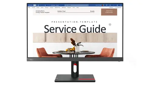 ThinkVision S24i-30 LED display 60,5 cm (23.8") 1920 x 1080 Pixeles Full HD Negro - Imagen 1