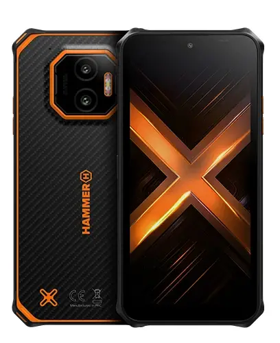 Energy X2 5G 8/256 GB 15,5 cm (6.1") SIM doble Android 15 USB Tipo C 8 GB 5000 mAh Negro, Naranja