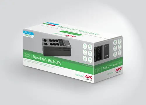 BE850G2-GR sistema de alimentación ininterrumpida (UPS) En espera (Fuera de línea) o Standby (Offline) 0,85 kVA 520 W 8 salidas AC - Imagen 7