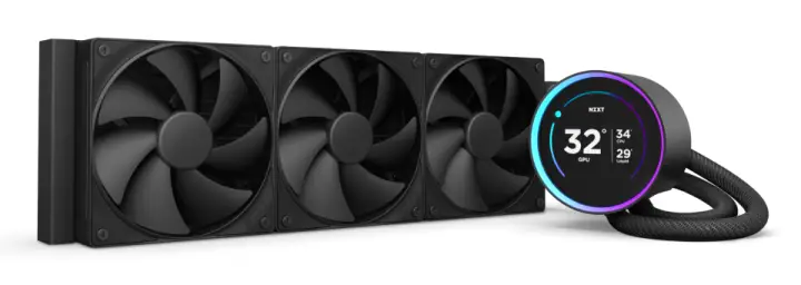 Kraken Elite 360 Procesador Sistema de refrigeración líquida todo en uno 12 cm Negro 1 pieza(s)