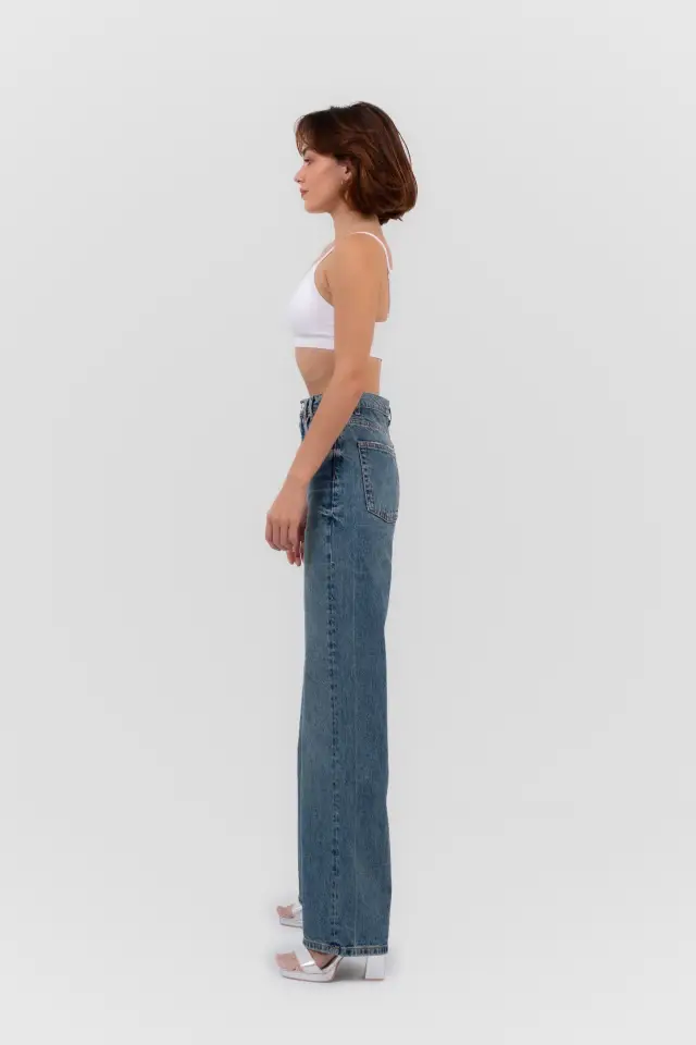 JEANS AUBE STONE BLUE
