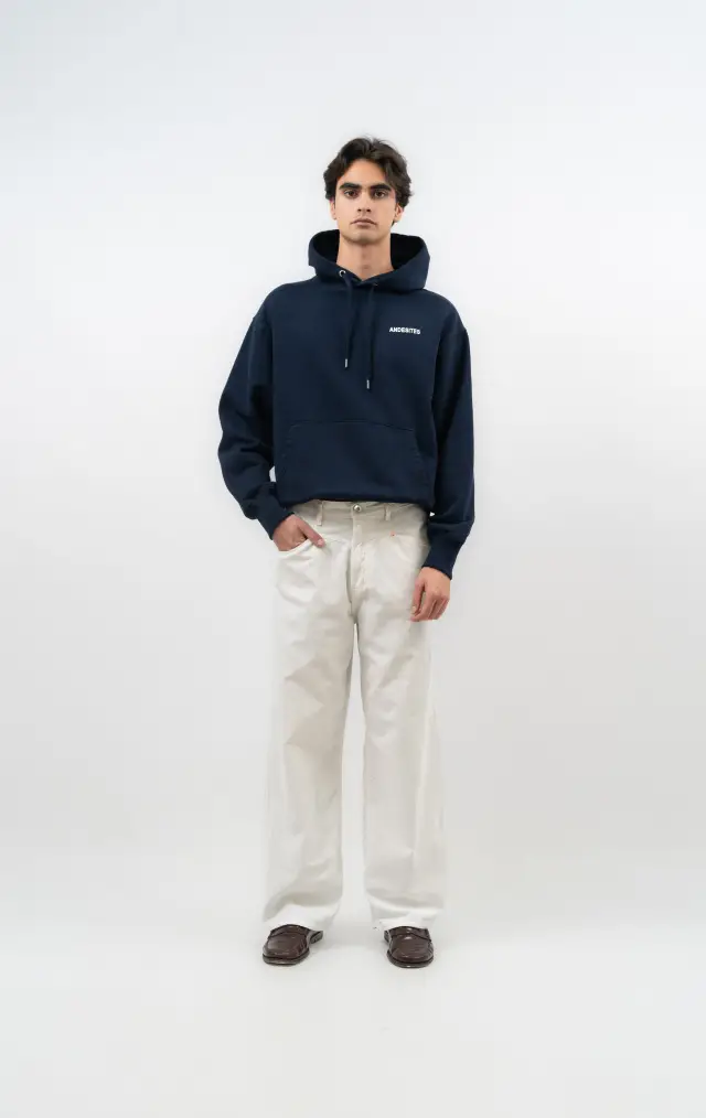 JEANS SAGESSE CORD OFF-WHITE