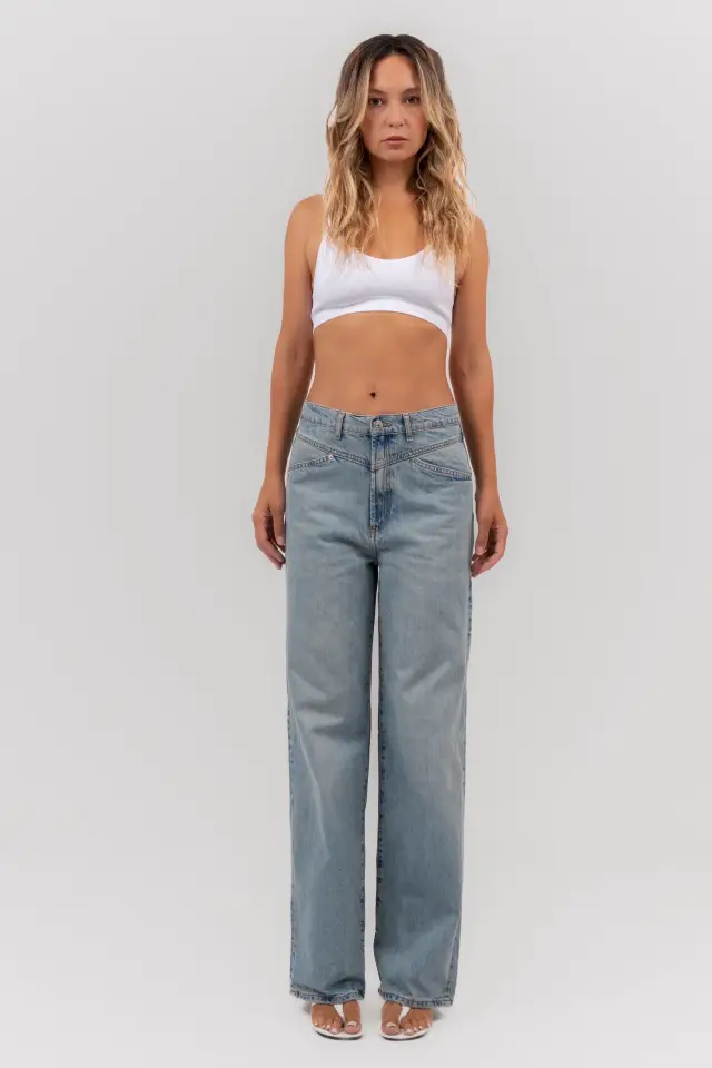 JEANS SAGESSE VINTAGE BLUE