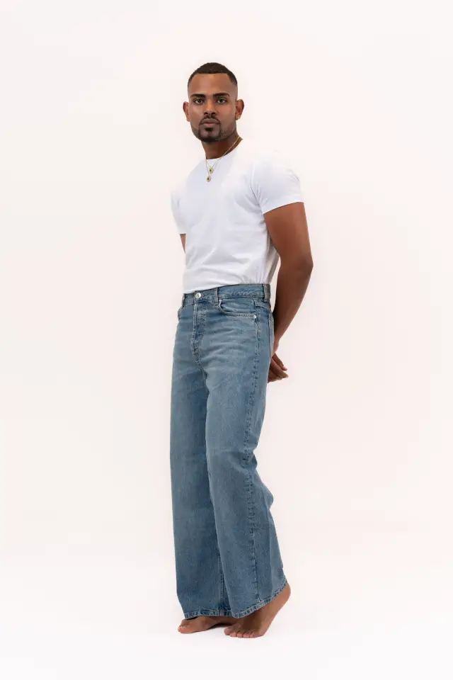 JEANS ESSENCE VINTAGE BLUE MAN