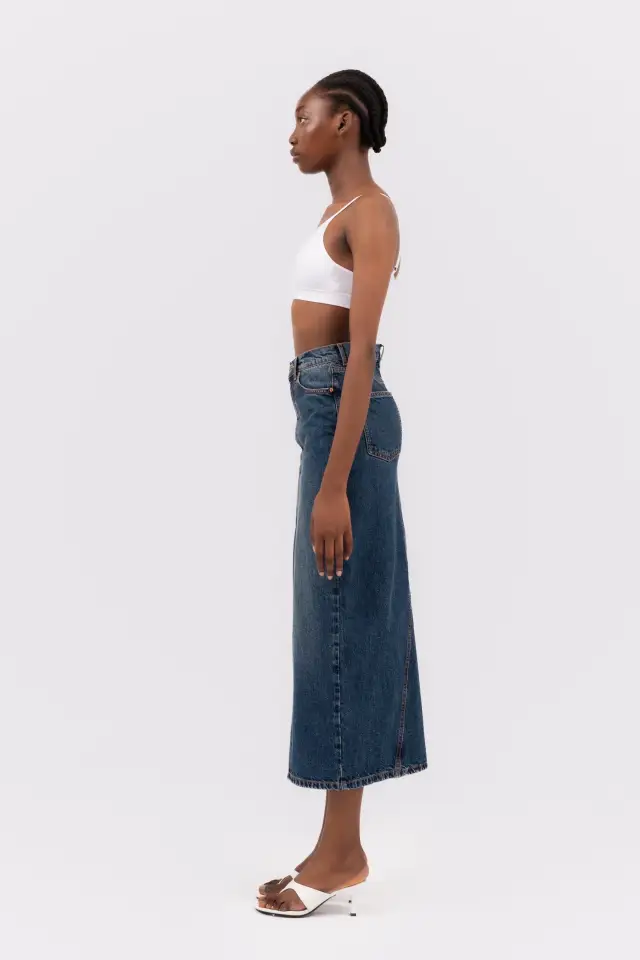 SKIRT DEJÀ VU DARK BLUE