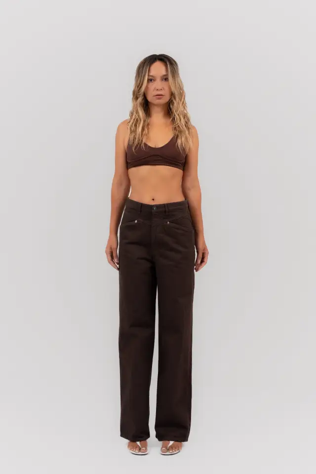 JEANS SAGESSE MOCCA