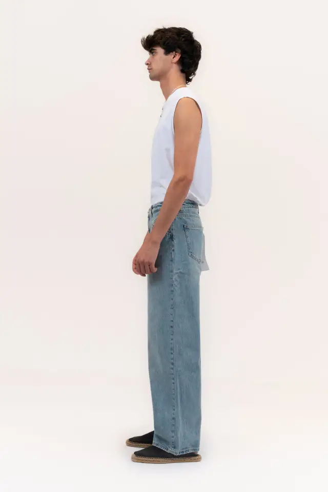 JEANS SAGESSE VINTAGE BLUE MAN